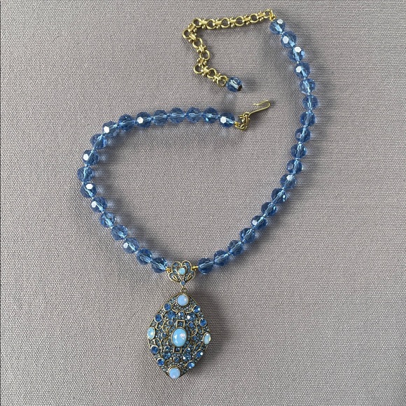 Heidi Daus Locket Necklace & Earring Set - Picture 4 of 11